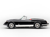 FRR 04 RK0619 01
1962 Ferrari 400 Superamerica Convertible Black Profile View Studio