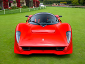 FRR 04 RK0420 01
Ferrari P4/5 Red By Pininfarina Head On View On Turf