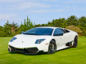 LAM 01 BK0001 01
2010 Lamborghini Murci�lago LP670-4 SuperVeloce White 3/4 Front View On Grass