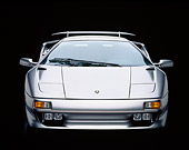 LAM 02 RK0049 02
1995 Lamborghini Diablo VT Silver Head On View Studio Background