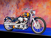 MOT 01 RK0738 01
2008 Special Construction Blue With Flames 3/4 Front View Studio
