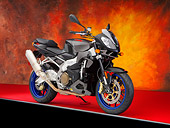 MOT 02 RK0370 01
2007 Aprilia Tuono 1000R Black 3/4 Side View Studio