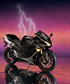 MOT 02 RK0297 04
2006 Kawasaki ZX-10R Black Side 3/4 View On Mylar Floor Lightning Studio