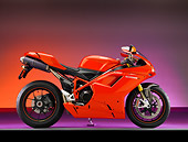 MOT 02 RK0363 02
2007 Ducati 1098S Red Profile View Purple Floor Studio