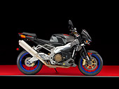 MOT 02 RK0368 01
2007 Aprilia Tuono 1000R Black Profile View Studio