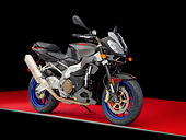 MOT 02 RK0369 01
2007 Aprilia Tuono 1000R Black 3/4 Side View Studio