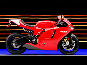 MOT 02 RK0406 02
2008 Ducati Desmosedici RR Red Profile View Studio