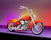 MOT 04 RK0301 01
Bellotti's Inferno Custom Chopper Red With Orange Flames 3/4 Front View Studio