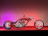 MOT 04 RK0311 01
Cadamia 300 Pro Street Motorcycle Red With Flames Profile View Studio