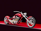MOT 04 RK0313 01
Cadamia 300 Pro Street Motorcycle Red With Flames 3/4 Front View Studio