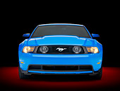 MST 01 RK1159 01
2010 Ford Mustang GT Premium Coupe Blue Front View Studio