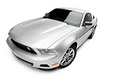MST 01 RK1263 01
2011 Ford Mustang Silver 3/4 Front View On White Seamless