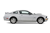 MST 01 IZ0002 01
2007 Ford Mustang GT Coupe Gray Profile View Studio