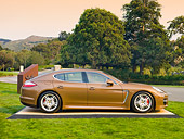 POR 04 BK0001 01
2010 Porsche Panamera Bronze Profile View On Grass