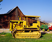 TRA 01 RK0014 01
1937 Caterpillar RU6 Profile View By Barn