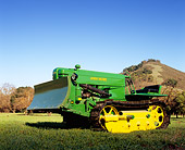 TRA 01 RK0038 01
1952 John Deere MC Crawler Low 3/4 Front View On Grass