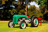 TRA 01 RK0127 01
1941 Ford N9 Green 3/4 Front View On Grass By Trees
