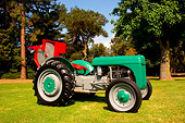 TRA 01 RK0128 01
1941 Ford N9 Green 3/4 Front View On Grass By Trees