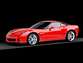 VET 01 RK0937 01
2010 Chevrolet Corvette Grand Sport Red 3/4 Front View Studio