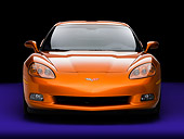 VET 01 RK0776 01
2007 Chevrolet Corvette Coupe Atomic Orange Metallic Head On View Studio