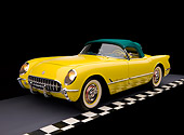 VET 02 RK0291 01
1955 Chevrolet Corvette Harvest Gold 3/4 Front View Studio