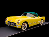 VET 02 RK0292 01
1955 Chevrolet Corvette Harvest Gold 3/4 Front View Studio