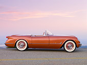 VET 02 RK0312 01
1955 Chevrolet Corvette Convertible Copper Profile View On Pavement