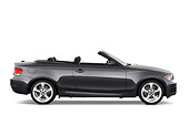 AUT 01 IZ0046 01
2011 BMW 135i Convertible Gray Profile View Studio