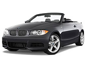 AUT 01 IZ0051 01
2011 BMW 135i Convertible Gray 3/4 Front View Studio