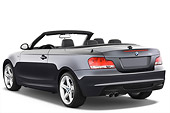 AUT 01 IZ0053 01
2011 BMW 135i Convertible Gray 3/4 Rear View Studio