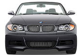 AUT 01 IZ0055 01
2011 BMW 135i Convertible Gray Front View Studio