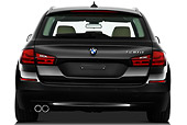 AUT 01 IZ0071 01
2011 BMW 5 Series Wagon Black Rear View On White Seamless