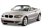 AUT 01 IZ0001 01
2011 BMW 135i Convertible Silver 3/4 Front View Studio