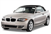 AUT 01 IZ0002 01
2011 BMW 135i Convertible Silver 3/4 Front View Studio