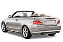 AUT 01 IZ0004 01
2011 BMW 135i Convertible Silver 3/4 Rear View Studio