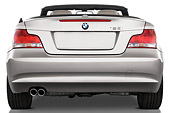 AUT 01 IZ0006 01
2011 BMW 135i Convertible Silver Rear View Studio