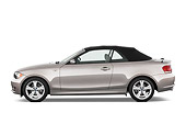 AUT 01 IZ0008 01
2011 BMW 135i Convertible Silver Profile View Studio