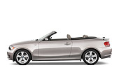 AUT 01 IZ0009 01
2011 BMW 135i Convertible Silver Profile View Studio