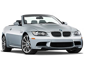 AUT 01 IZ0022 01
2013 BMW M3 Convertible Silver 3/4 Front View Studio