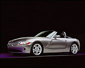AUT 01 RK0146 01
2003 BMW Z4 3.0i Convertible Gray 3/4 Front View Studio