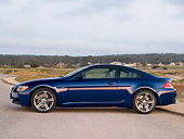AUT 01 RK0262 01
2006 BMW M6 Coupe Blue Profile Shot On Pavement