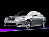 AUT 01 RK0315 01
2007 BMW M5 Gray 3/4 Front View Studio