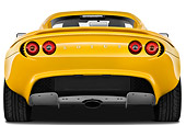 AUT 04 IZ0017 01
2010 Lotus Elise SC Yellow Rear View On White Seamless