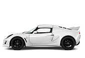 AUT 04 IZ0018 01
2010 Lotus Exige S White Profile View On White Seamless
