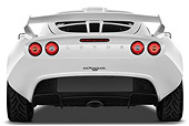 AUT 04 IZ0024 01
2010 Lotus Exige S White Rear View On White Seamless