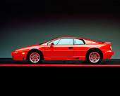 AUT 04 RK0008 02
1990 Lotus Esprit Turbo Red Profile On Red Line Studio
