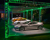 AUT 04 RK0178 01
Group Of Lotus Concept Cars On Lighted Platform