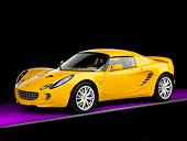 AUT 04 RK0160 01
2008 Lotus Elise California Yellow 3/4 Front View Studio