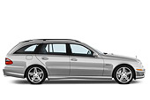 AUT 05 IZ0023 01
2011 Mercedes-Benz E63 AMG Wagon Silver Profile View Studio