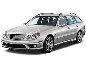 AUT 05 IZ0024 01
2011 Mercedes-Benz E63 AMG Wagon Silver 3/4 Front View Studio